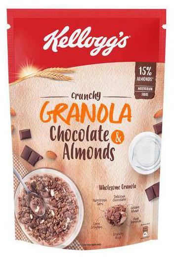 

Kelloggs Crunchy Granola - Chocolate Almonds 450 g