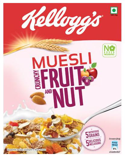 

Kelloggs Muesli Fruit Nut 250 g