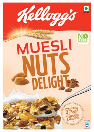 

Kelloggs Muesli Nuts Delight 500 g