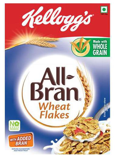 

Kelloggs Wheat Flakes All Bran 425 g