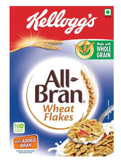

Kelloggs Wheat Flakes All Bran 425 g