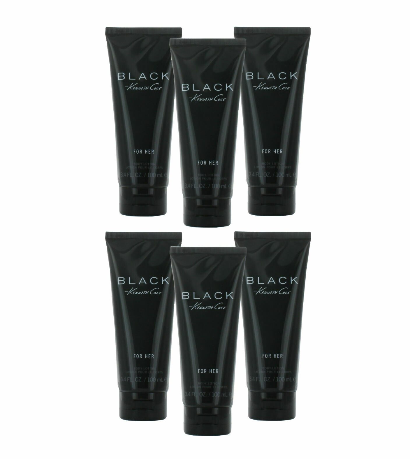 

Kenneth Cole Black (W) Body Lotion 3 4oz UB 6PK