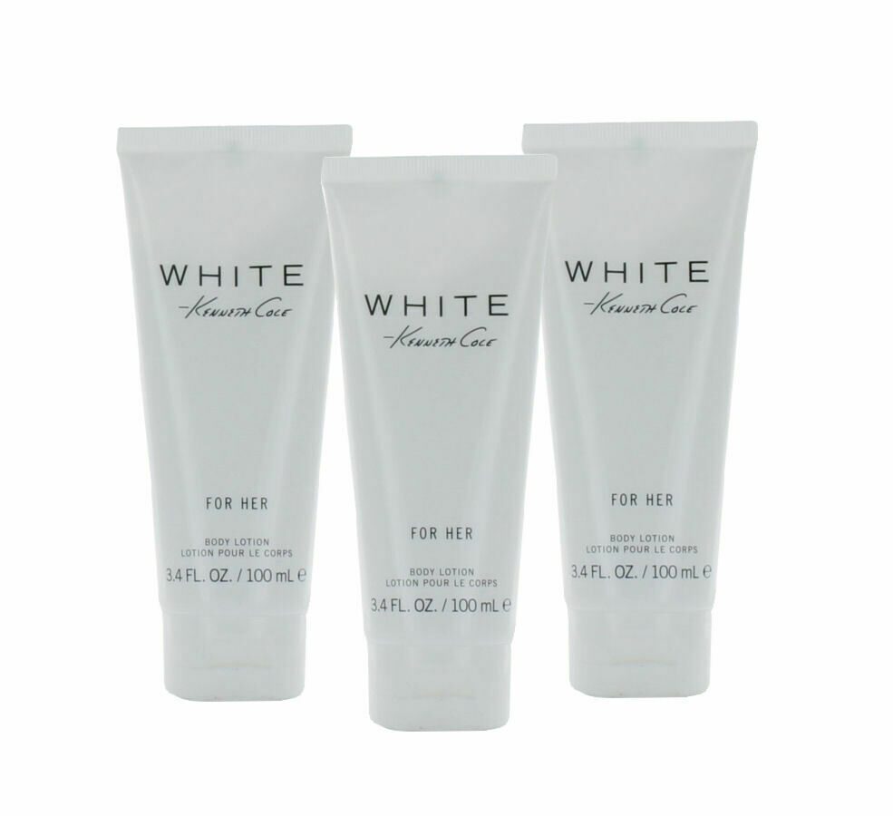 

Kenneth Cole White (W) Body Lotion 3 4oz UB 3PK