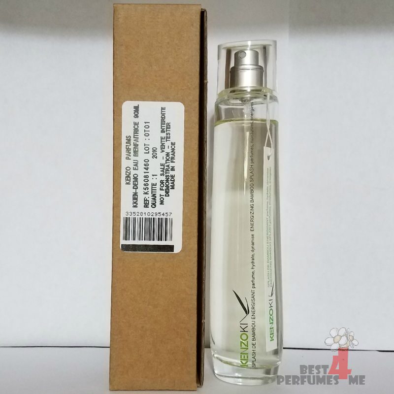 

KenzoKi Bamboo Leaf (Energizing) Splash Kenzo for women 90 ml 3 0 Oz (T ester)