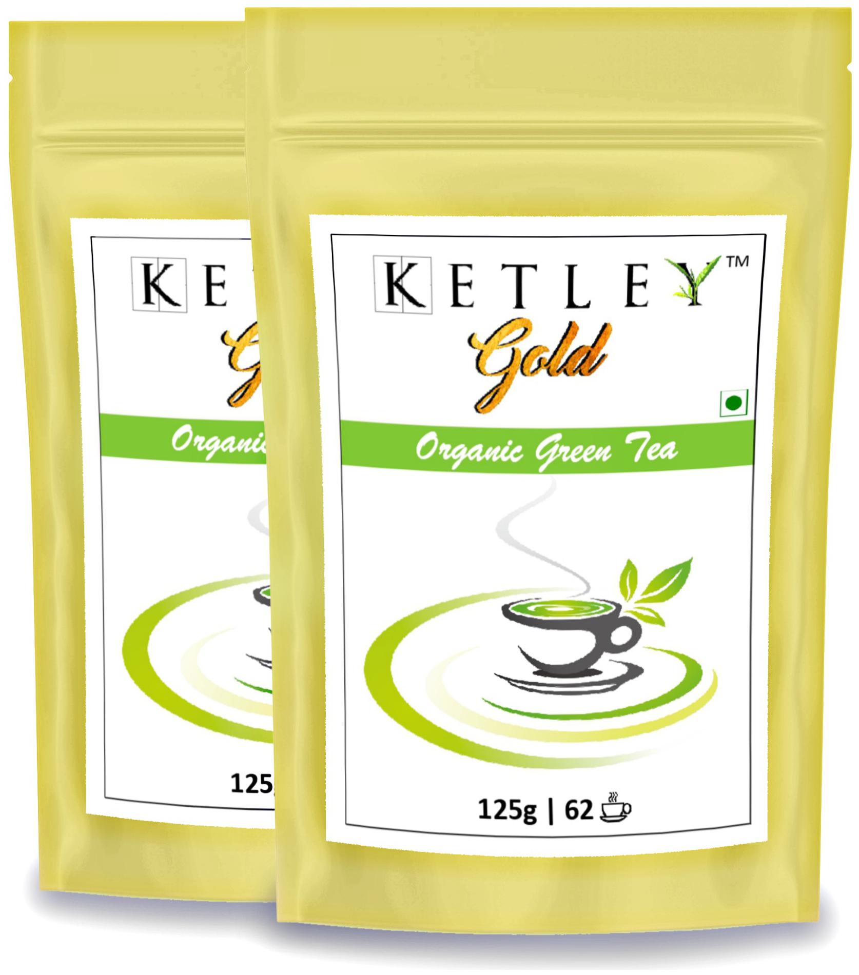 

Ketley Gold Premium Organic Green Tea 250g Pack of 2 of 125g each