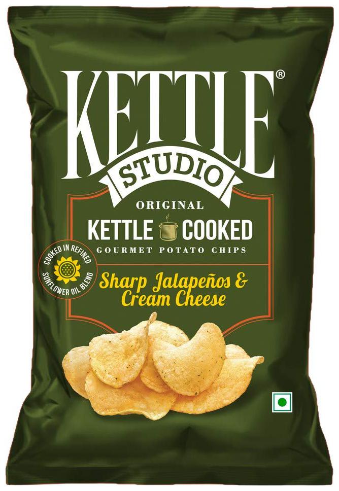 

Kettle Studio Potato Chips Sharp Jalapeno Cheese Cream 47 g