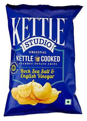 

Kettle Studio Potato Chips Rock Sea Salt 125 g
