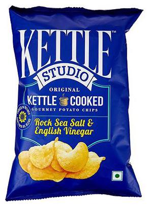 

Kettle Studio Potato Chips Rock Sea Salt 125 g