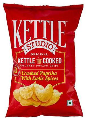 

Kettle Studio Potato Chips - Crushed Paprika with Exotic Spices 125 g