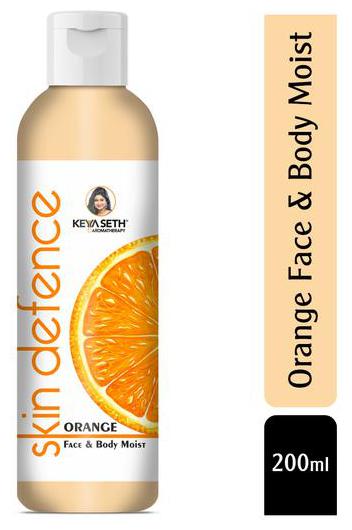 

Keya Seth Aromatherapy Skin Defence Orange Face Body Moist Enriched with Orange Carrot Seed Wheatgerm Essential oil 200 ml (Pack Of 1)