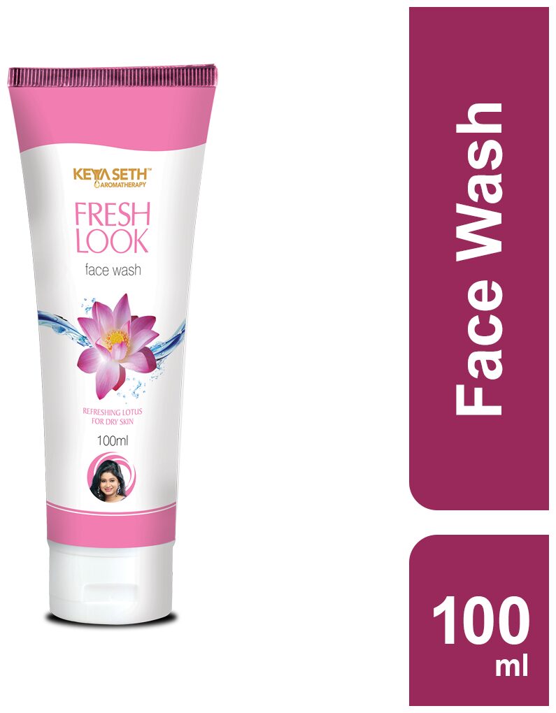 

Keya Seth Aromatherapy Fresh Look Gel Face Wash Aloe Vera Orange Grapes Pure essential oils of Lavender Rosemary Sweet Geranium 100 ml (Pack of 1)