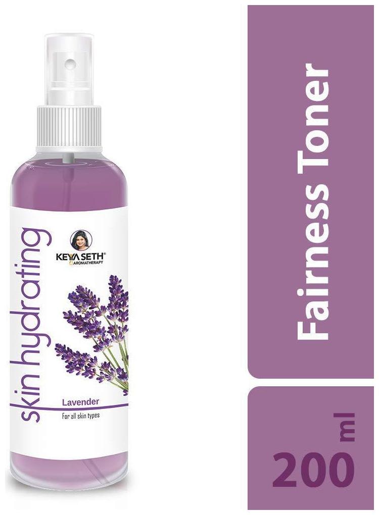 

Keya Seth Aromatherapy Skin Hydrating Lavender Toner Hydrates Tones Skin Reduces wrinkles Enriched with Lavender Saffron Essential Oil 200 ml (Pack of 1)