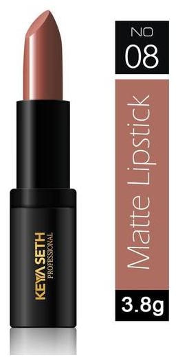 

Keya Seth Aromatherapy Matte Lipstick -08 Light Bright Nude 3 8g (Pack Of 1)