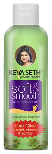 

Keya Seth Aromatherapy Soft Smooth Pure Olive Body Oil Enriched with pure olive pieces and its extracts 200ml