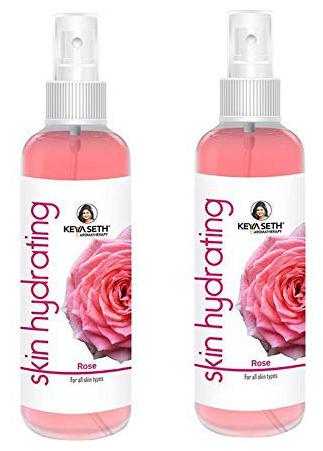 

Keya Seth Aromatherapy Skin Hydrating Rose Toner Heals nourishes skin Enriched with Rose Essential Oil 200 ml (Pack of 2)