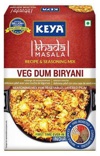 

Keya Veg Dum Biryani Masala 50 g