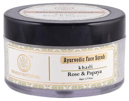 

Khadi Natural Herbal Rose Papaya Face Scrub 50 g