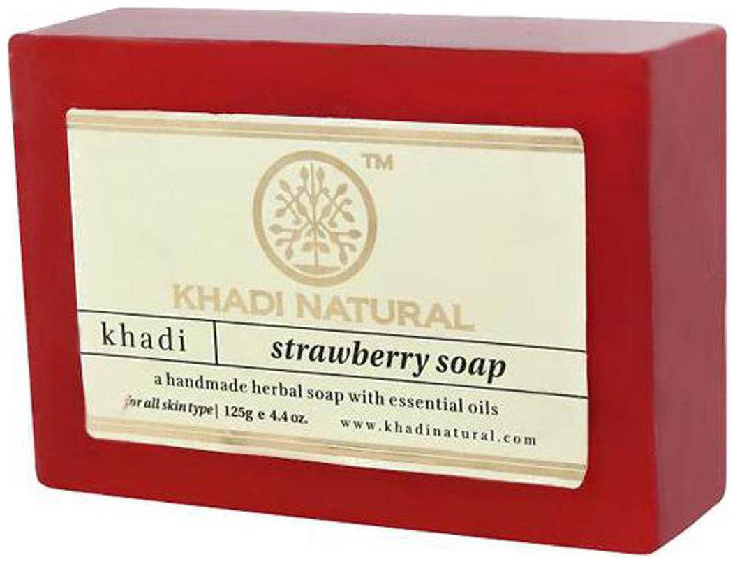 

Khadi Natural Strawberry Soap 125 g