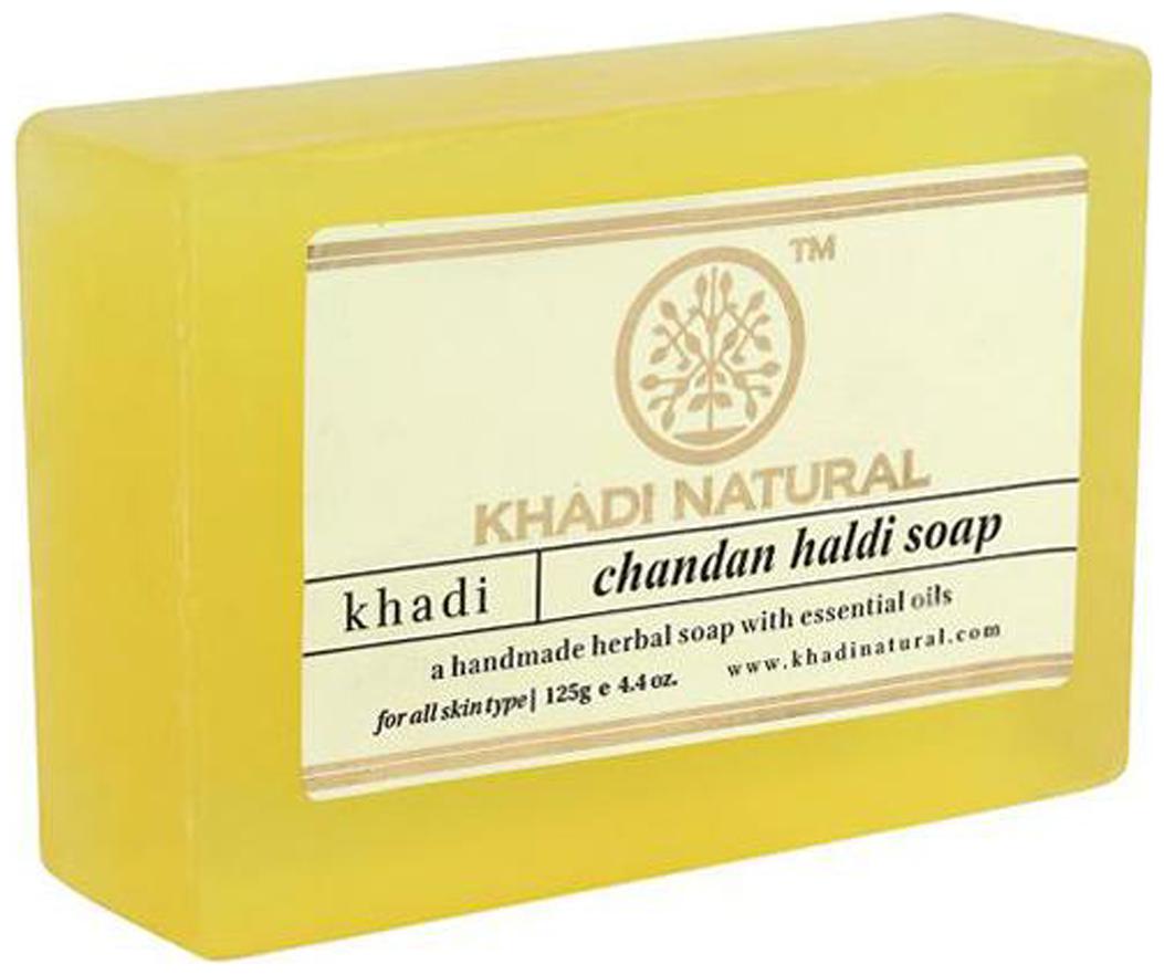 

Khadi Natural Chandan Haldi Soap 125 g