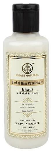 

Khadi Natural Hair Conditioner - Shikakai Honey 210 ml