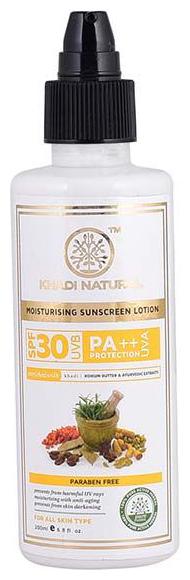 

Khadi Natural Sunscreen Moisturising Lotion 200ml - SPF 30