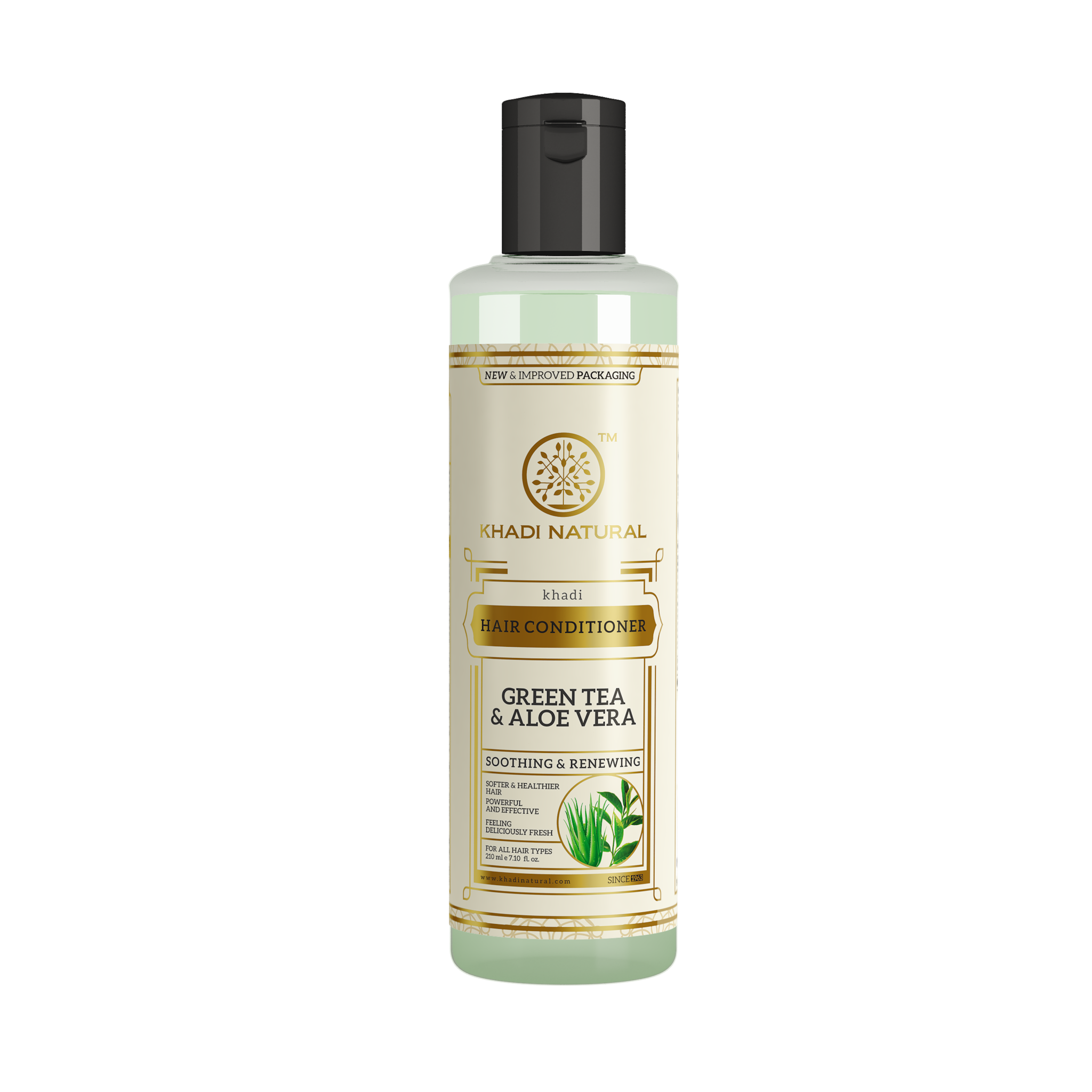 

Khadi Natural Green Tea Aloe Vera Hair Conditioner 210ml