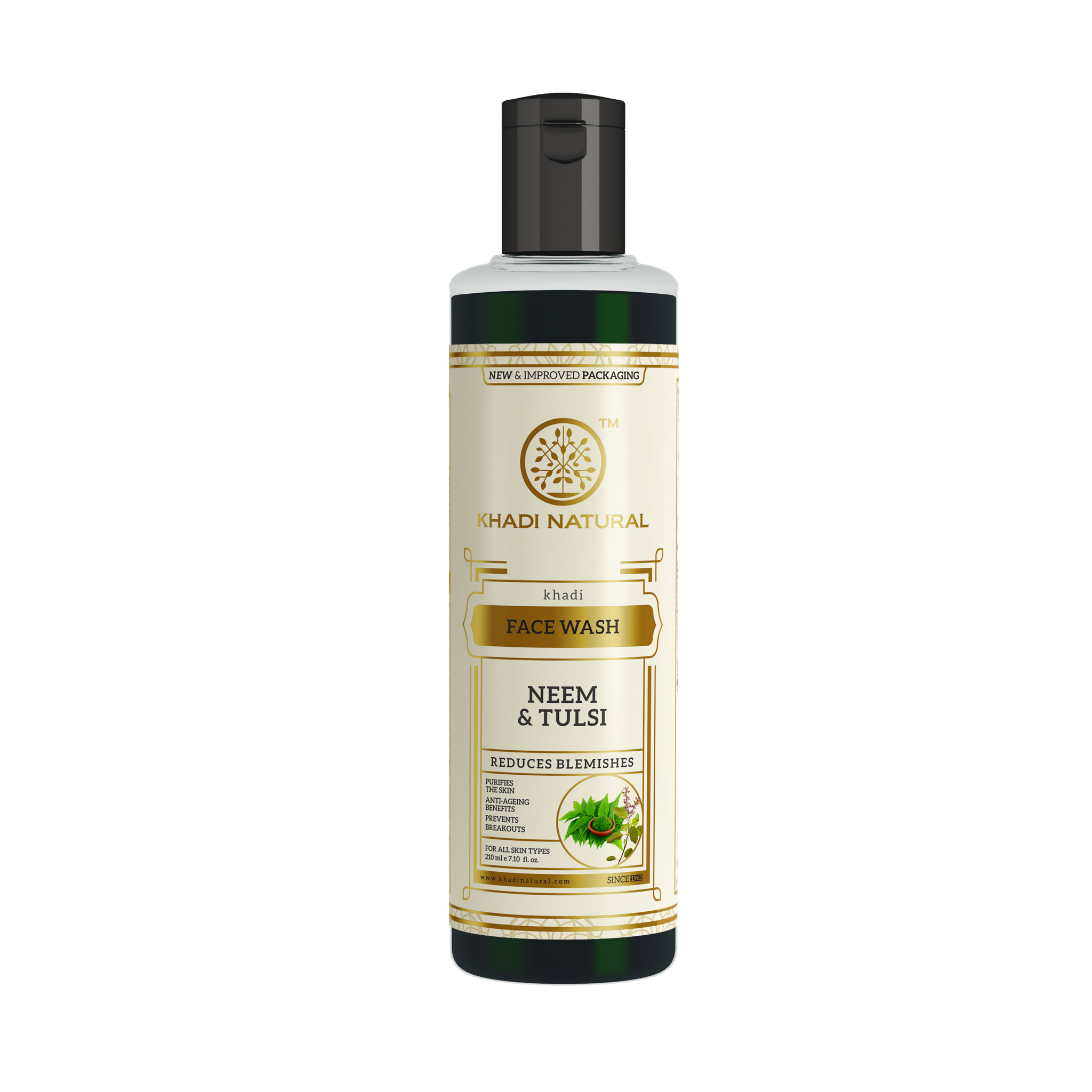 

Khadi Natural Neem Tulsi Face Wash 210ml
