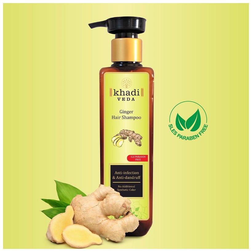 

Khadi Veda Ginger Sles Parabens Free Shampoo 200ml