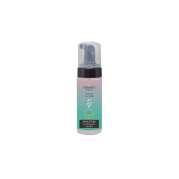 

KHADI VEDA Neem Tulsi Foam Base Face Wash 150 ml (Pack of 1)
