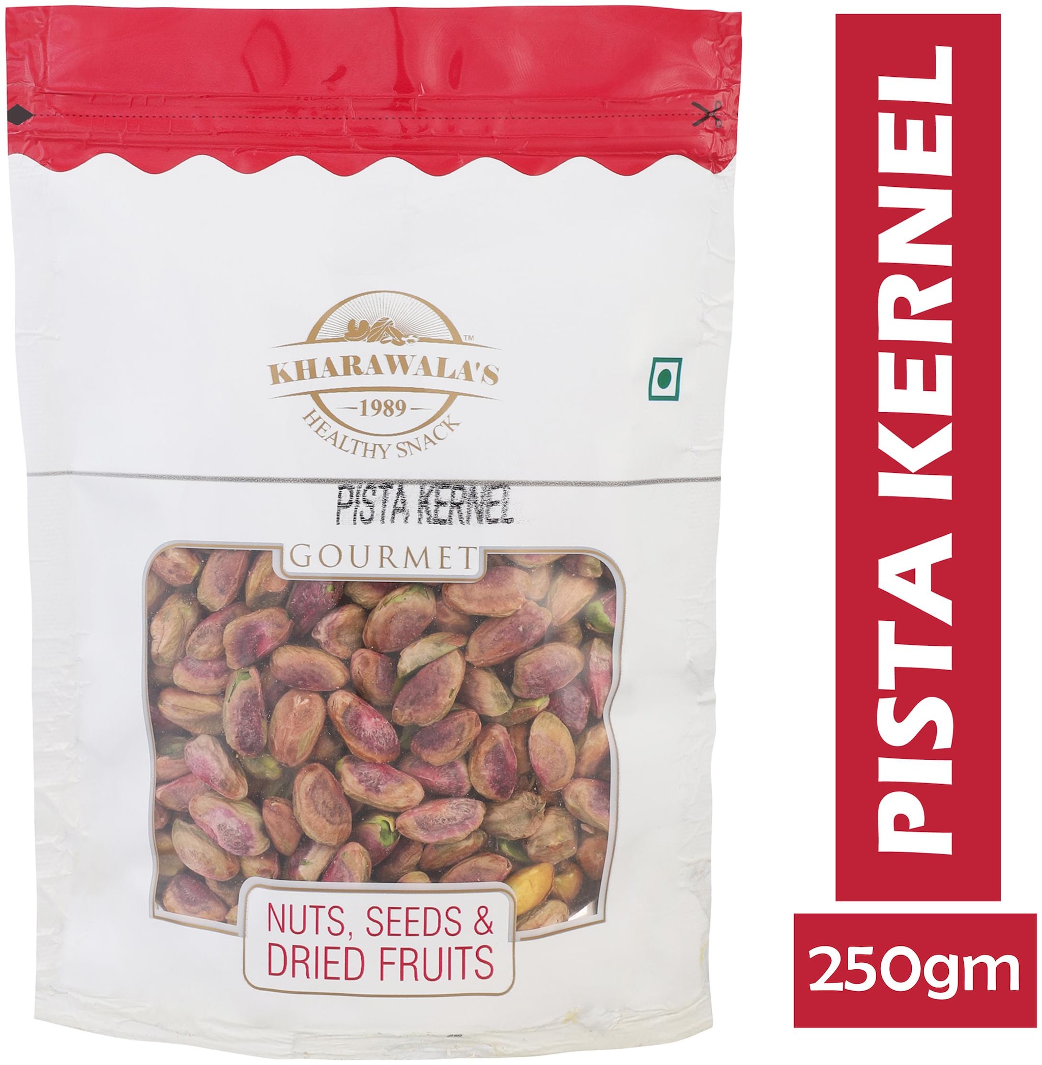 

KHARAWALA s American Unsalted Plain Pista Kernals (250 g)