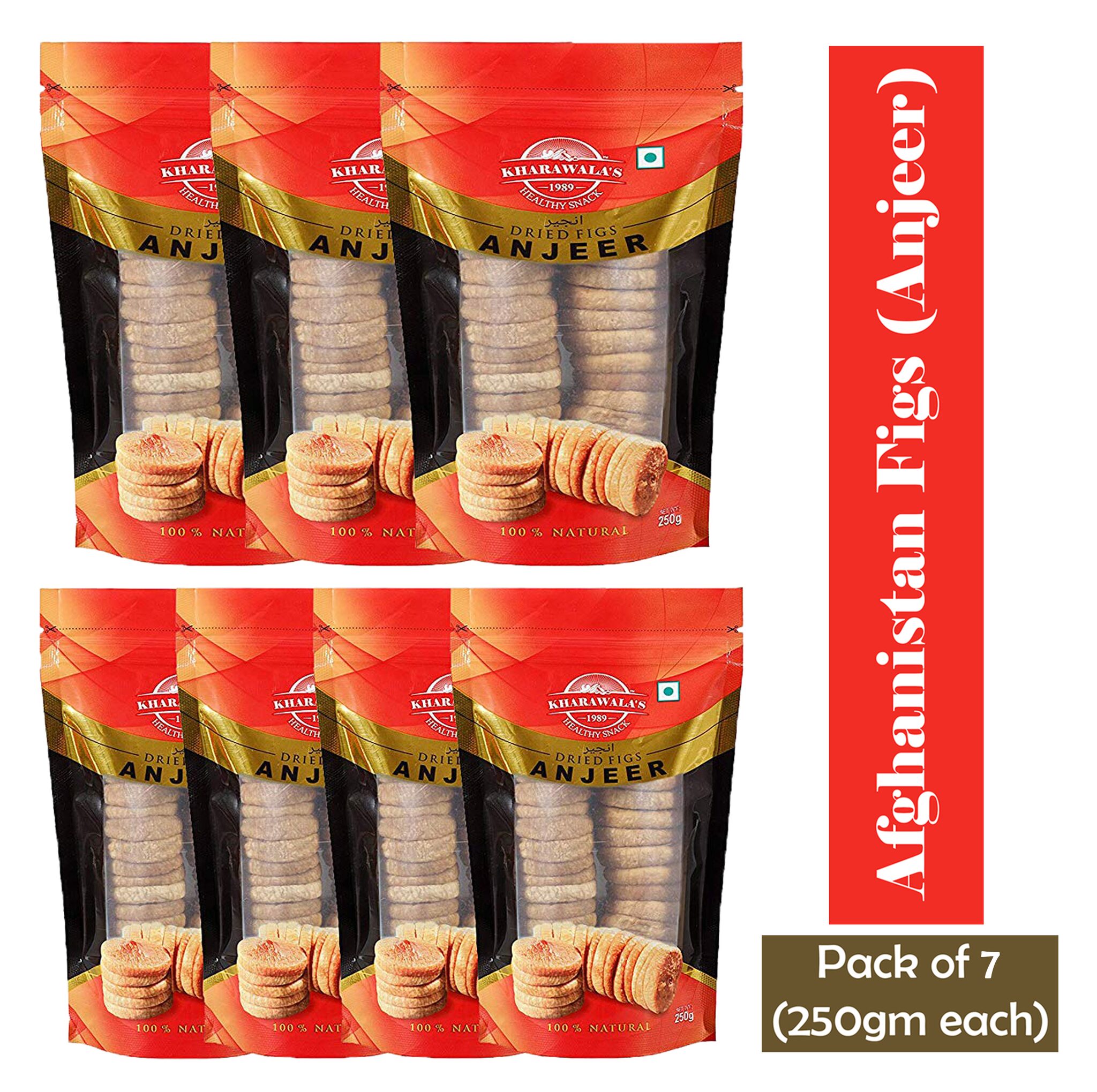 

Kharawala s Healthy Afghani Anjeer Pack of 7 x 250gms