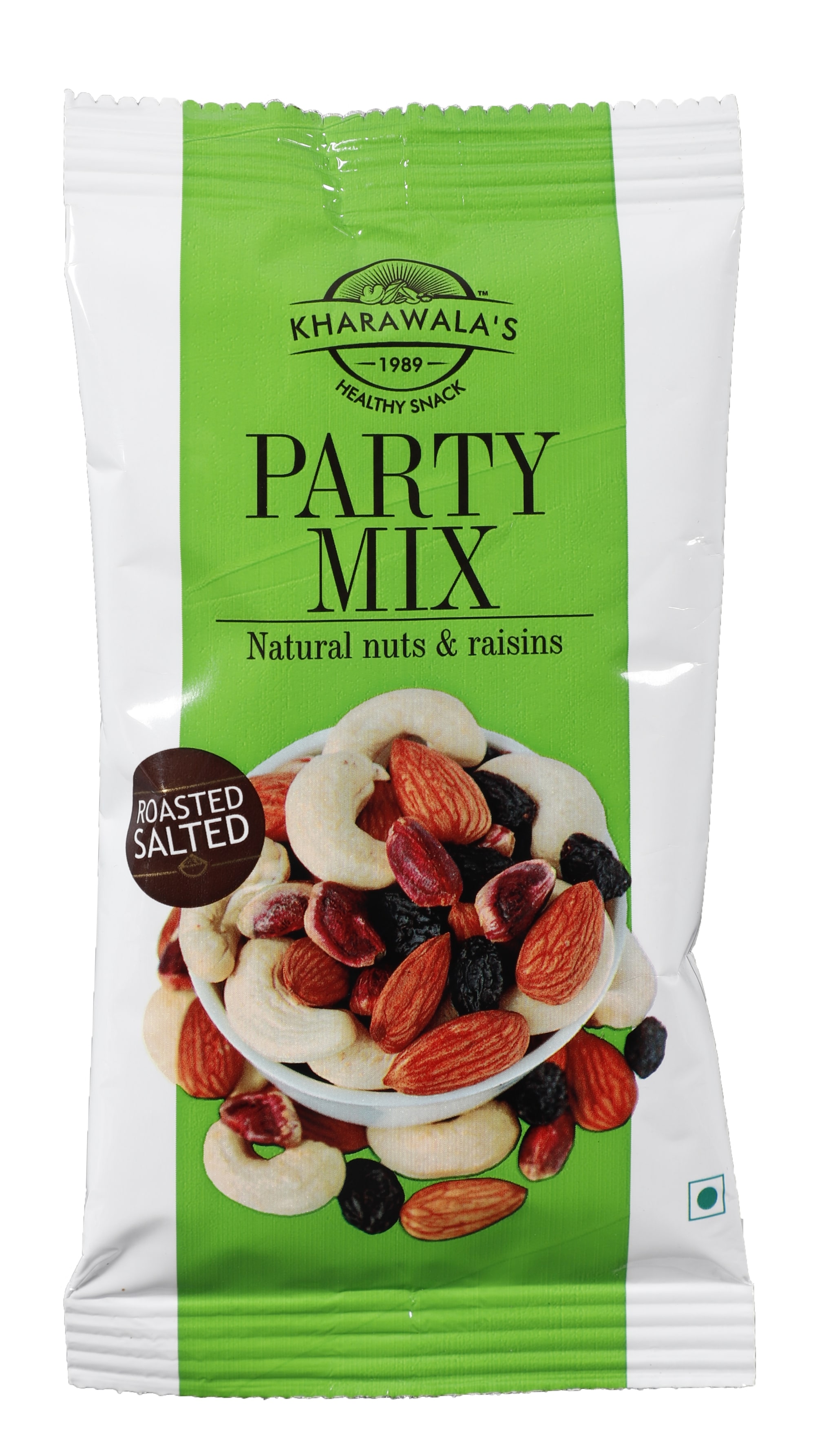 

KHARAWALA s Party Mix (Natural Nuts Raisins) 40g Pack of 1