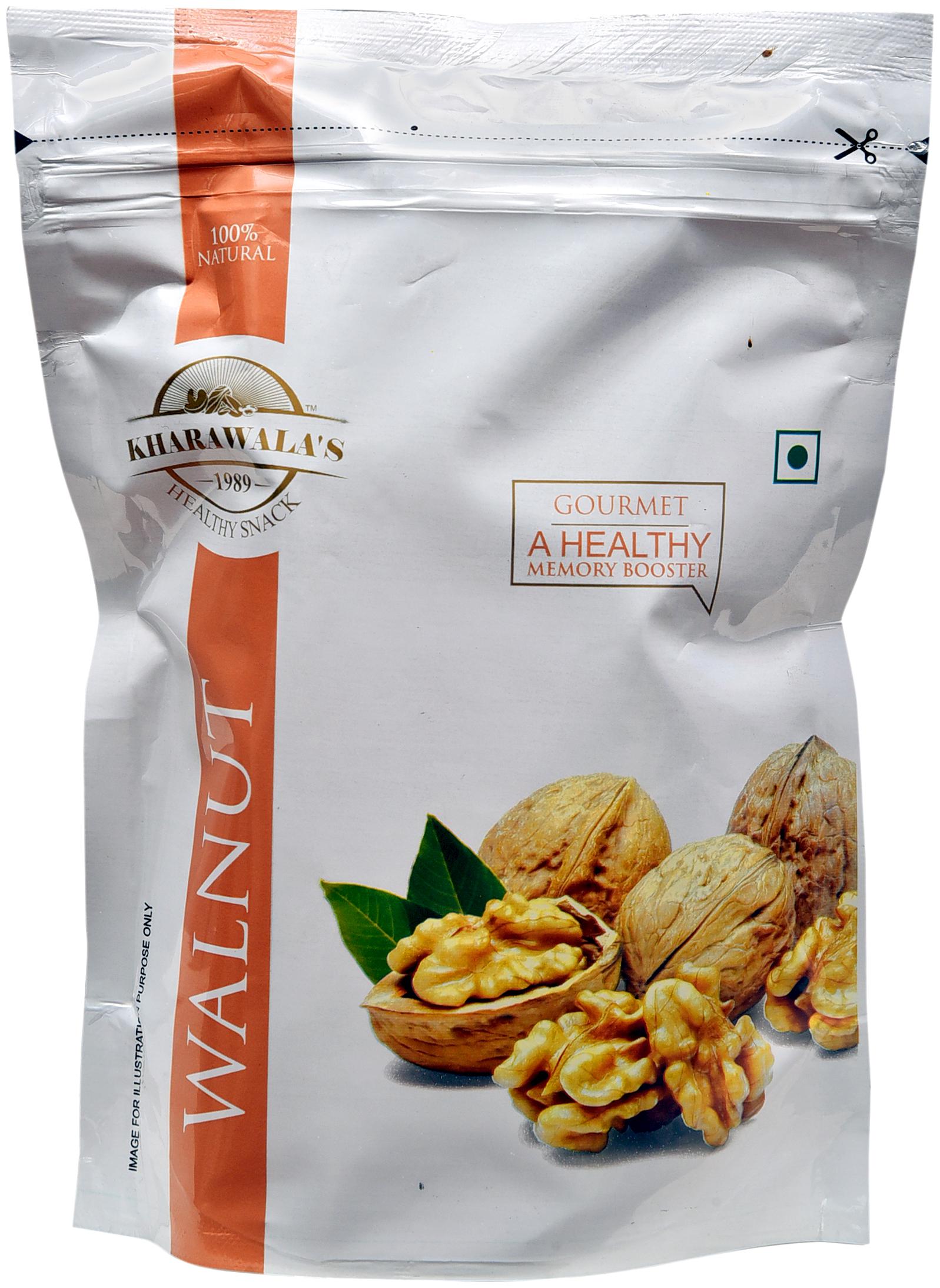 

KHARAWALA s Chile Super Premium White Walnuts (Akhrot) 200g Pack of 1