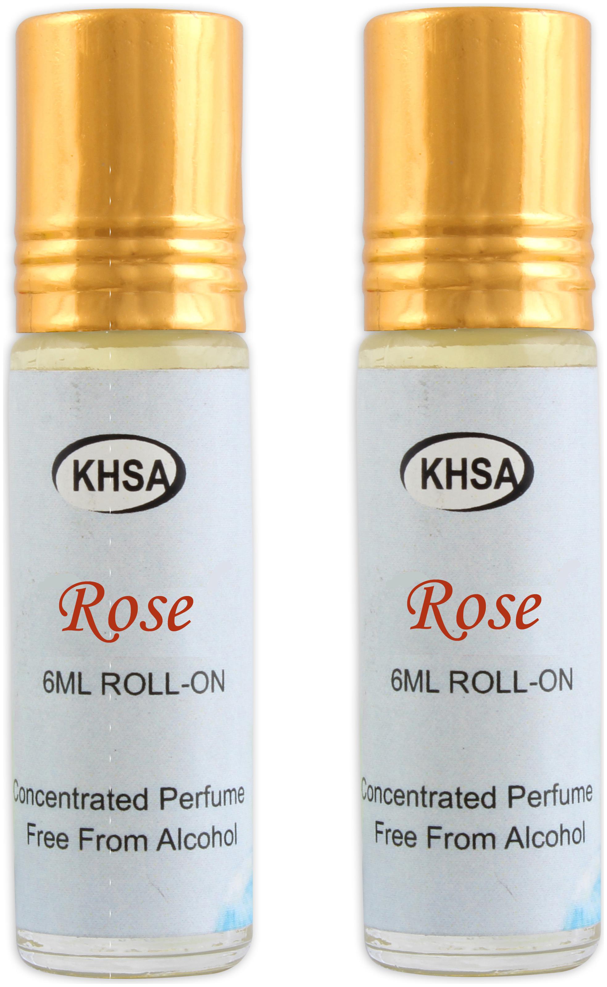 

Khsa Roll On Rose Attar 6 ml (Pack Of 2)