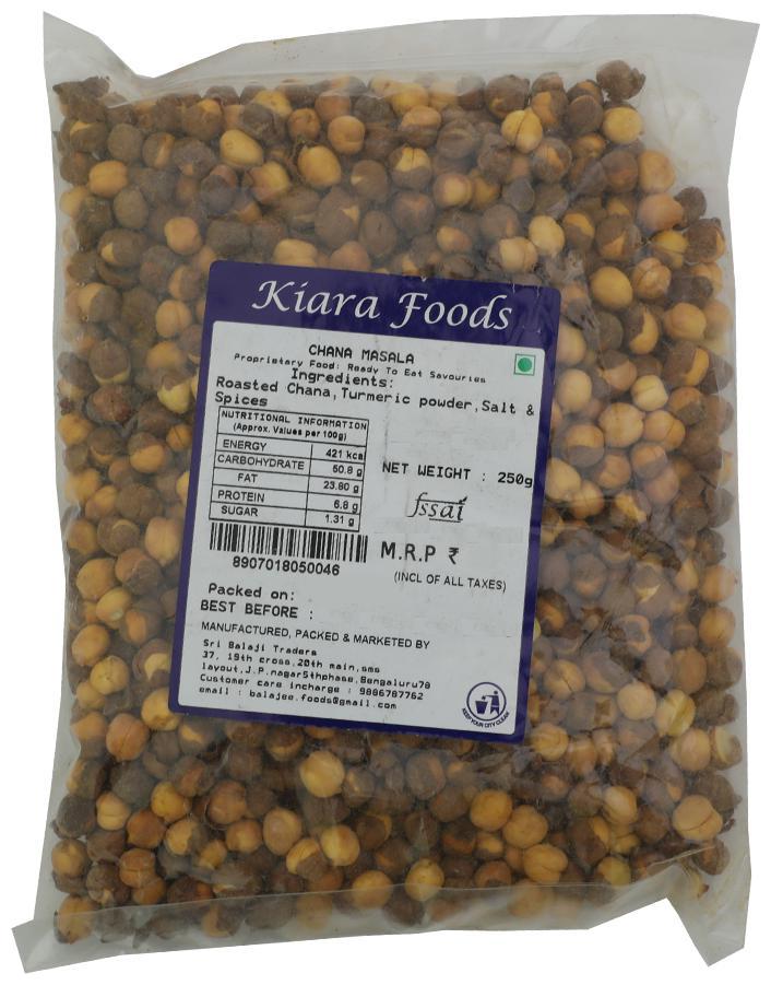 

Kiara Foods Namkeen - Chana Masala 250 g