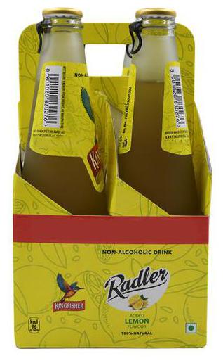 

Kingfisher Radler - Non Alcoholic Malt Drink Lemon 300 ml Pack Of 4