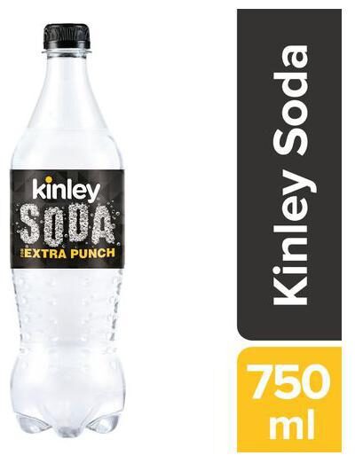 

Kinley Sparkling Water - Club Soda 750 ml
