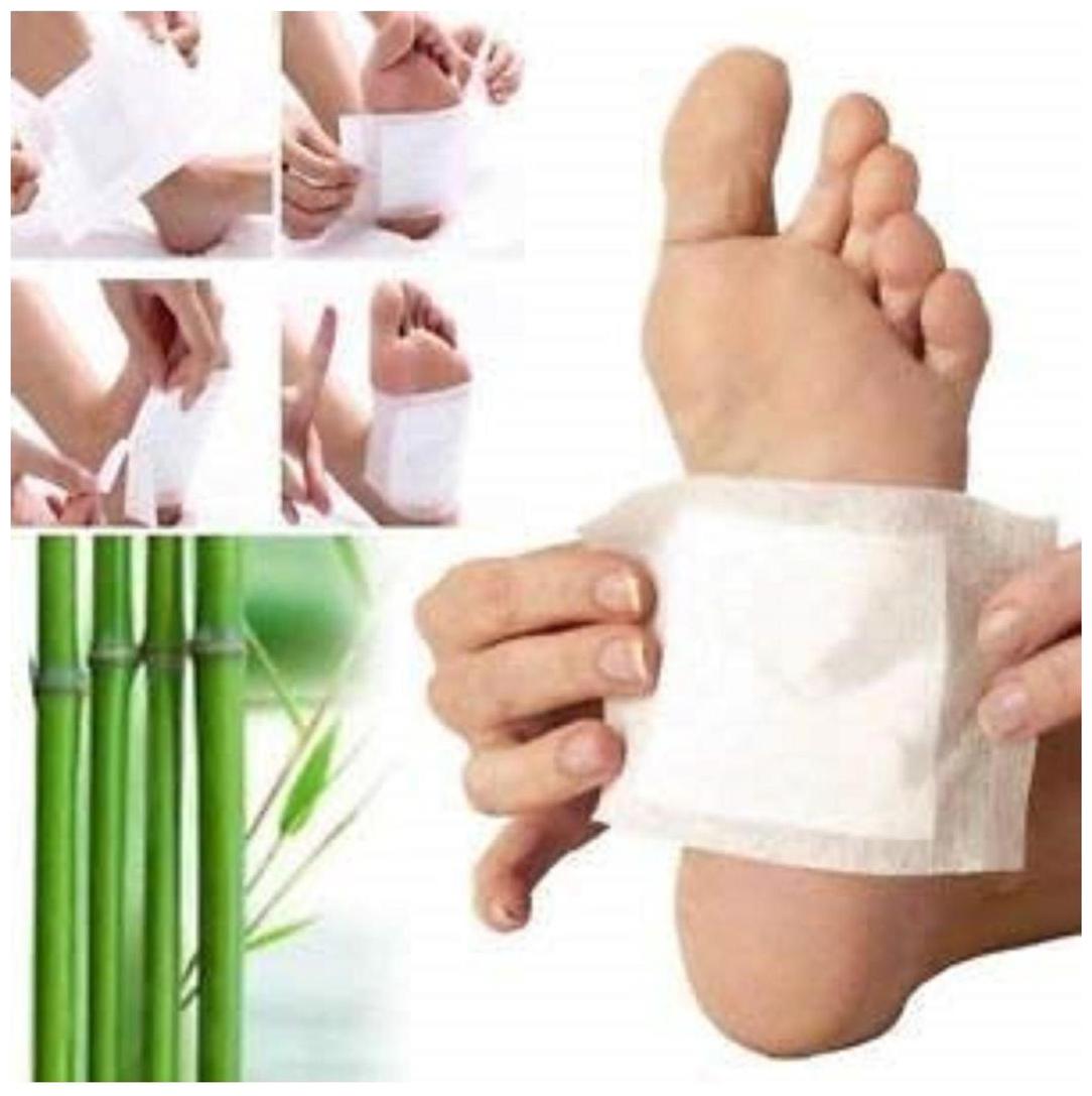 

Kinoki Gold Foot Patches 10 Adhesive Pads Kit Natural Unwanted Toxins Remover Pack of 3