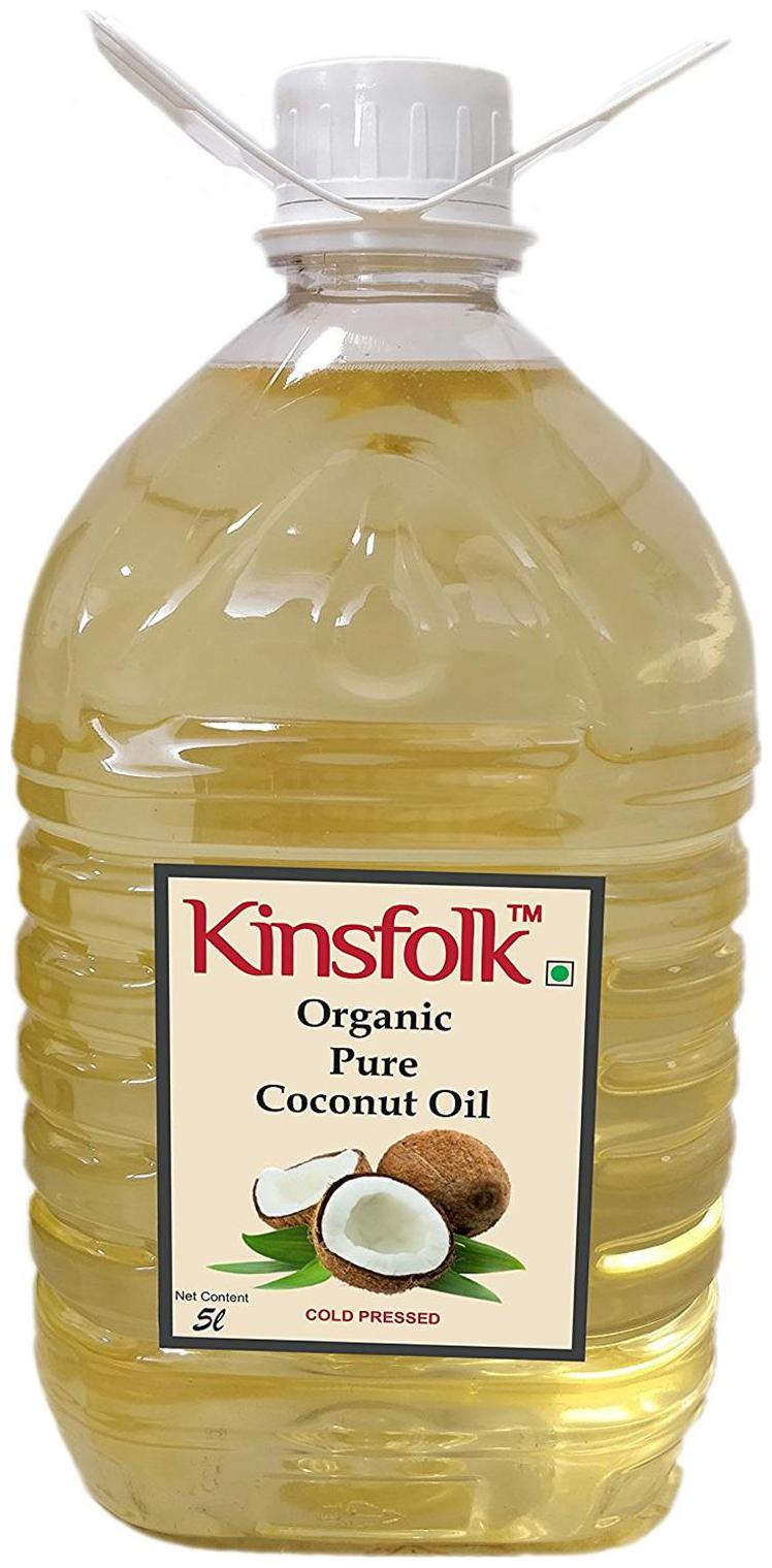 

Kinsfolk Organic Pure Coconut Oil (Cold Pressed) - 5 L