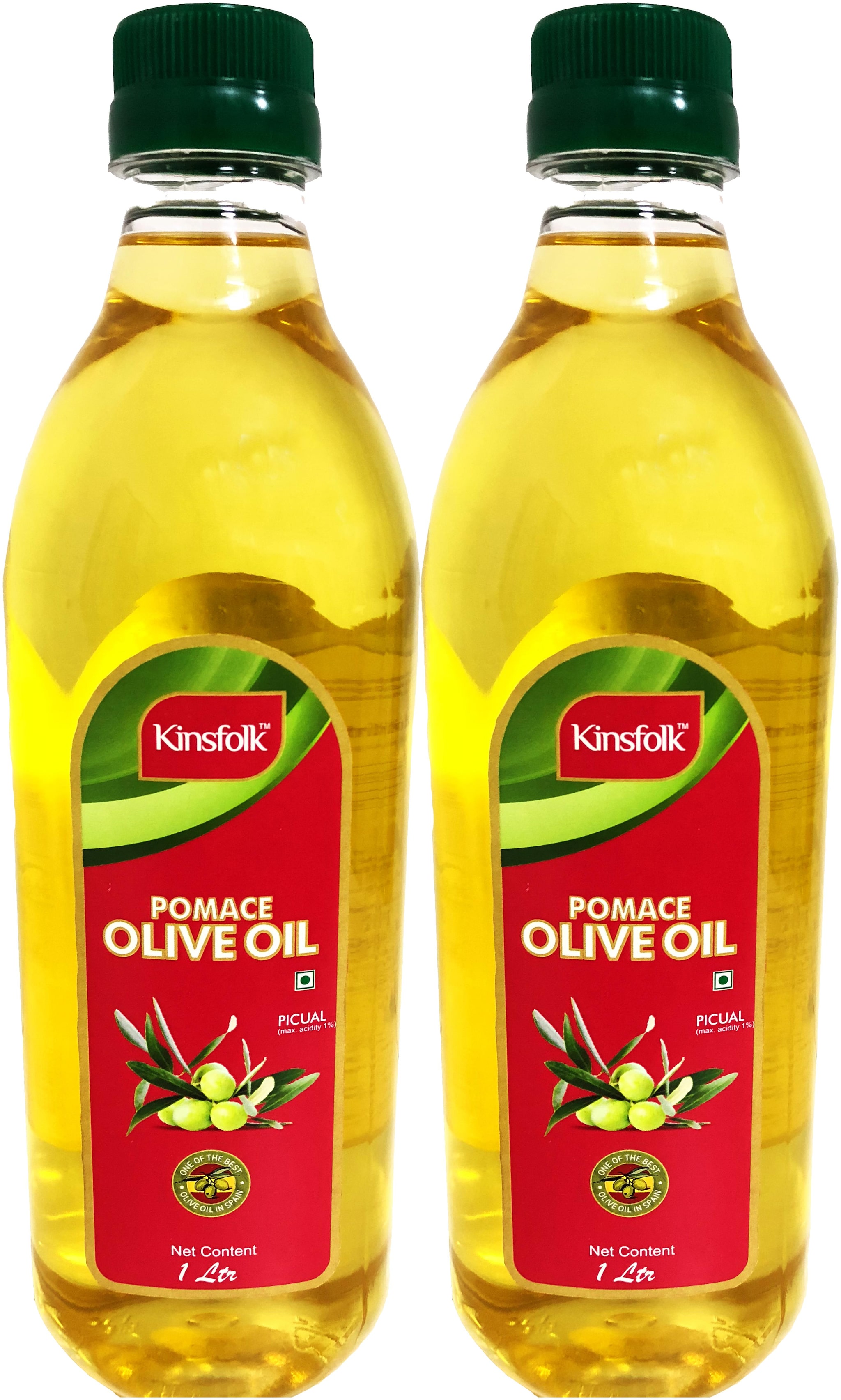 

Kins folk Pomace Olive Oil - 1 L (Pack Of 2)
