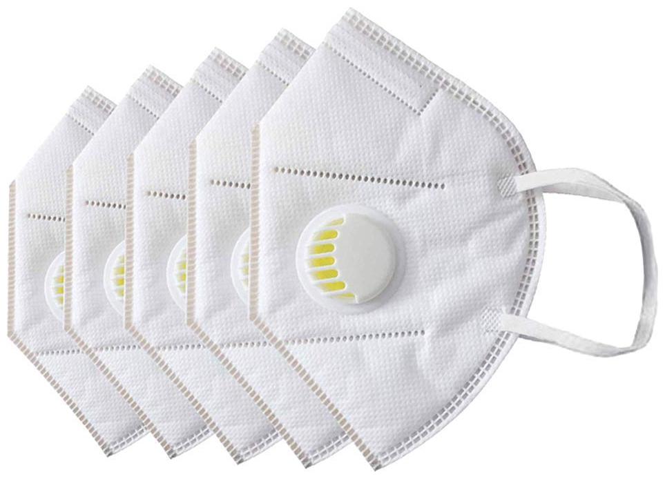 

Kirru KN95 Anti Pollution Mask ReUsable 5 Layers Protective Mask ( Pack Of 5 )