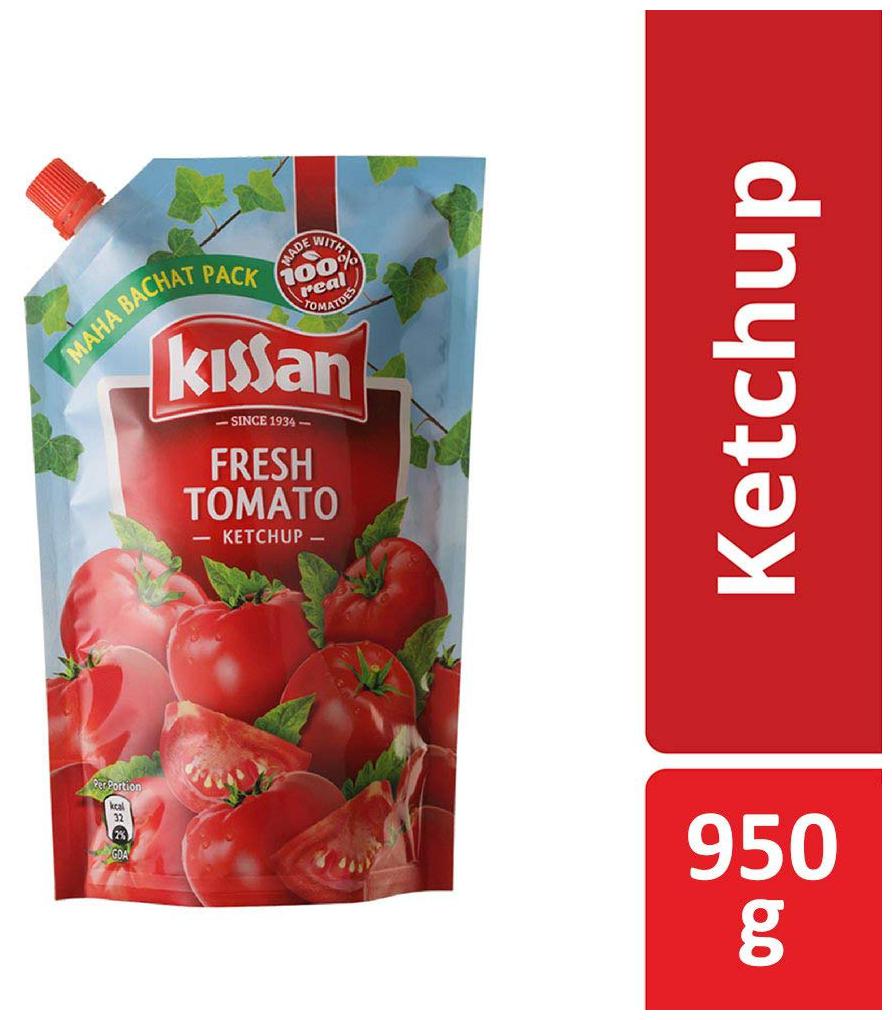 

Kissan Fresh Tomato Ketchup 950 g