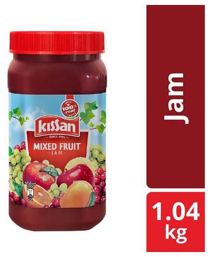 

Kissan Jam - Mixed Fruit 1 04 kg