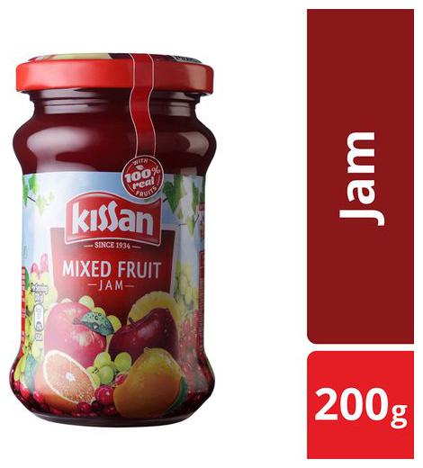 

Kissan Mixed Fruit Jam 200 g