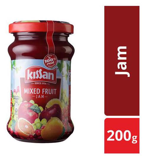 

Kissan Mixed Fruit Jam 200 g