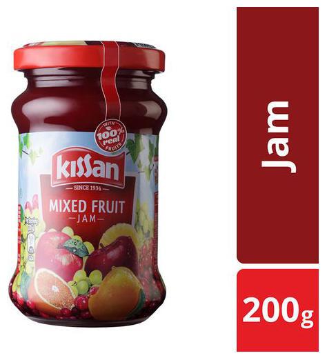 

Kissan Mixed Fruit Jam 200 g