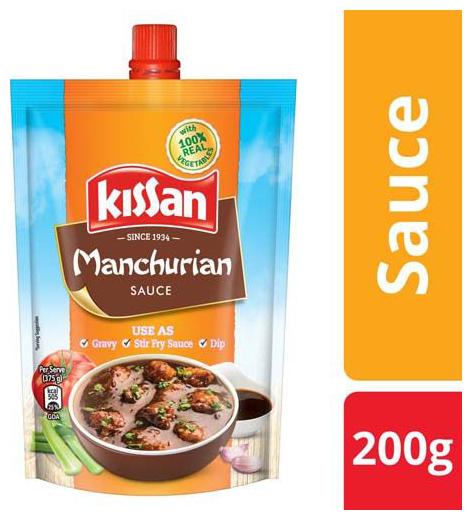 

Kissan Sauce - Manchurian 200 g