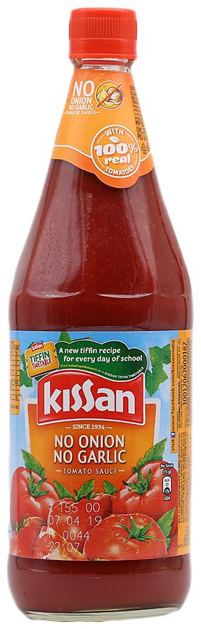 

Kissan Sauce - Tomato No Onion No Garlic 1 kg