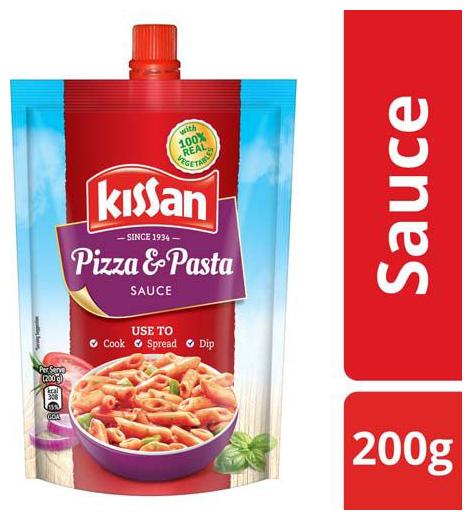 

Kissan Sauce - Pizza Pasta 200 g