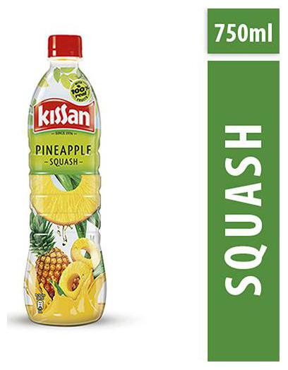 

Kissan Squash - Pineapple 750 ml